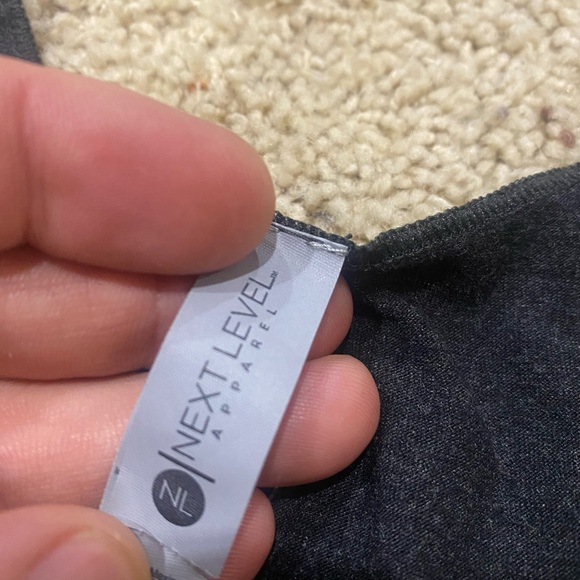 Next Level Apparel Tank Top Women’s Small Black Graphic “Trust Your Rebel Heart” - Picture 3 of 6